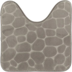 TENDANCE WC predložka Stones, 45x50 cm, sivá