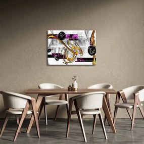 Obraz abstrakcie (70x50 cm)
