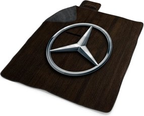 Sablio Plážová deka Logo 5 Drevo: 200x140 cm