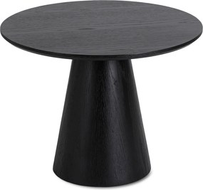 PROXIMA.store - Okrúhly konferenčný stolík CARLY FARBA: čierna