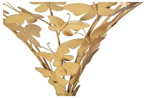 Nočný stolík v zlatej farbe Butterfly – Mauro Ferretti