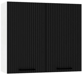 Skrinka do kuchyne Kate w80 čierny hrášok