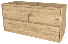 Mereo Opto, kúpeľňová skrinka 121 cm, Multidecor, Dub San remo sand, MER-CN993SDSAN