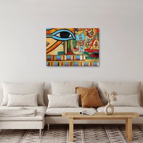 Obraz s egyptskými motívmi (70x50 cm)