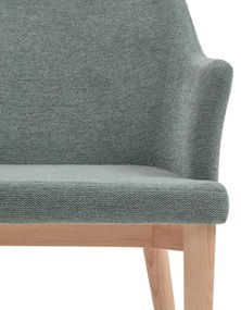 Jedálenská stolička frot zelená MUZZA