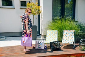 Nákupná taška SHOP & GO 37 cm - viac variantov Varianta: Metadots