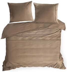 MAKOSATÉNOVÉ OBLIEČKY EVA MINGE ELEGANT1E 200X220 CM, 2 KS 70X80 CM SVETLOHNEDÉ