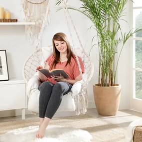 Závesné kreslo s vankúšmi GDC042M01