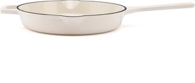 Elmich Smaltovaná liatinová panvica Ember 26 cm krémovobiela