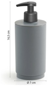 Gedy, SHARON dávkovač mydla na postavenie, šedý, SH8008