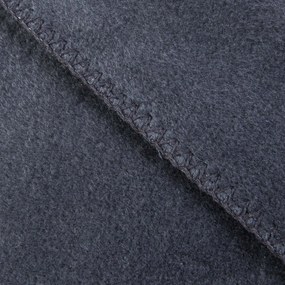 BAVLNENÁ DEKA BAT 150X200 CM ANTRACITOVÁ