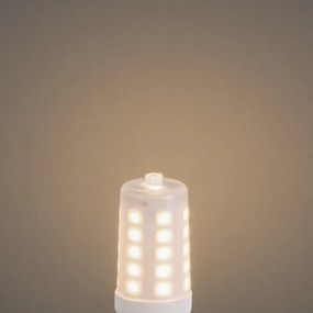 Sada 5 stmievateľných LED žiaroviek G9 s 3-stupňovým stmievaním, opál, 3 W, 250 lm, 2700 K