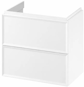 Cersanit S1021-008 - Závesná kúpeľňová skrinka pod umývadlo MILLE SLIM 60x38 cm biela