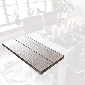 Rozšírenie pre vidiecky patinovaný drevený jedálenský stôl 40x90x4 cm