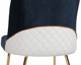 Sada jedálenských stoličiek Madrid Dark Blue, 2 ks, 2 ks