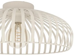 Eglo 901747 - Stropné svietidlo MOGANO 1xE27/40W/230V pr. 43 cm krémová