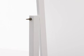 Stojace zrkadlo Elvis 16528402 - drevo - 153x59x51 - Biela
