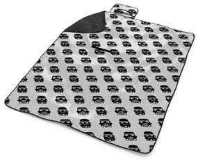 Sablio Plážová deka Star Wars Stormtrooper Pattern šikmý: 200x140 cm