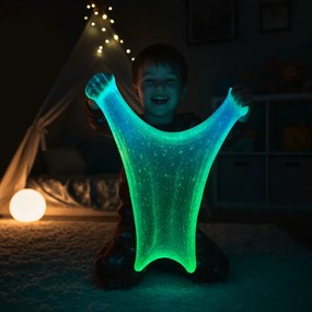MULTISTORE Sada na výrobu SLIME pre deti, 113 dielov – 28 hotových slizov, svietiaci v tme, DIY