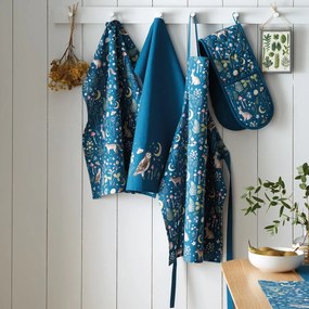 Bavlnená zástera Enchanted Twilight Animals – Catherine Lansfield