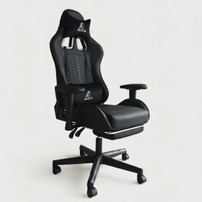 Vintino Herná otočná  stolička ARTEMIS Evochair čierna eko koža
