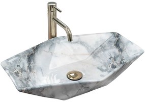 Umývadlo na dosku Vegas Granit Shiny