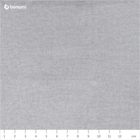 Svetlosivá čalúnená dvojlôžková posteľ s úložným priestorom s roštom 140x200 cm Lamica – ELTAP