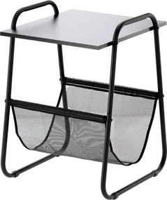 Moderný stolík s držiakom na časopisy 40 x 40 x 55 cm