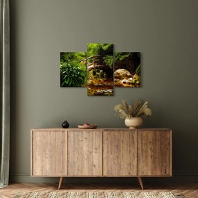 Obraz - Most cez riečku (90x60 cm)