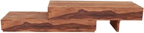 furniture-nabytek.cz - Masívny tv stolík z dreva palisander 260x40x60