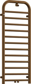 Deante Kúpeľňový radiátor Silia, výška 121 cm - AGI CG41
