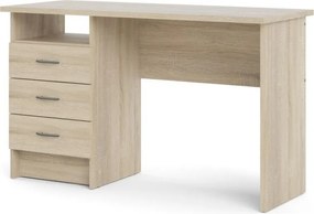 Písací stôl so zásuvkami FELIX dub sonoma