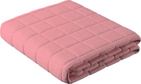 Prehoz prešívaný do štvorcov farba produktu ružová