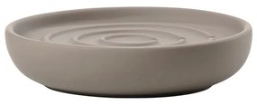 Hnedá porcelánová nádobka na mydlo Nova One - Zone