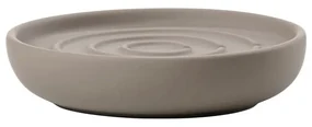 Hnedá porcelánová nádobka na mydlo Nova One - Zone