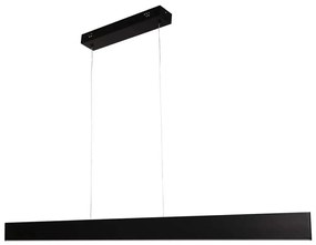 LED luster na lanku BERNADETTA LED/20W/230V 4000K čierny