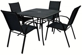 Deokork Záhradná kovová zostava KAMPA 1+4