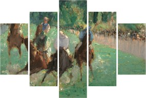 Obraz - Edouard Manet, At the Races, reprodukcia (150x105 cm)