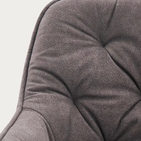 Jedálenská stolička FUSSY sivá 765834