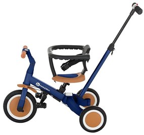 Petite&Mars PETITE&MARS - Detská trojkolka 5v1 TURBO Enigmatic Blue AG0731