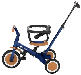 Petite&Mars PETITE&MARS - Detská trojkolka 5v1 TURBO Enigmatic Blue AG0731
