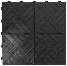 Multy Home Gumová dlaždica EXTREME SOLID 45 x 45 cm, čierna