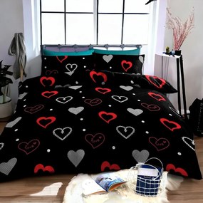 Bavlnené obliečky ROMEA BLACK 3-dielna sada 140x200 cm 9.90 €