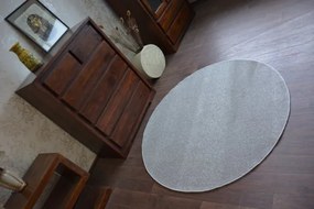 Koberec ETON strieborný kruh