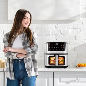 TESLA Electronics AirCook- Multifunkčná dig. teplovzdušná fritéza 7 l 1600W/230V