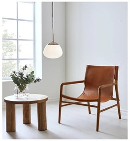 Závesné svietidlo v zlatej farbe Markslöjd Rise, výška 31 cm