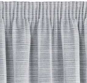 ZÁCLONA NA PÁSKE ARIA 140X300 CM SIVÁ
