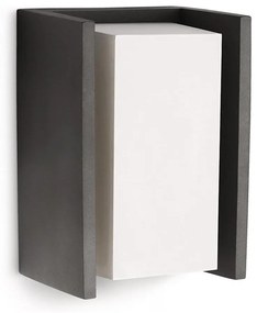 Philips - Vonkajšie nástenné svietidlo BRIDGE 1xE27/15W/230V IP44