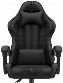 Čierne herné kreslo 1004 BLACK