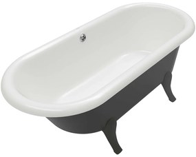 VILLEROY &amp; BOCH Hommage voľne stojaca vaňa z materiálu Quaryl, odtok v strede, 1771 x 771 x 615 mm, Colour on Demand, Stone White, UBQ180HOM7WBCV-RW